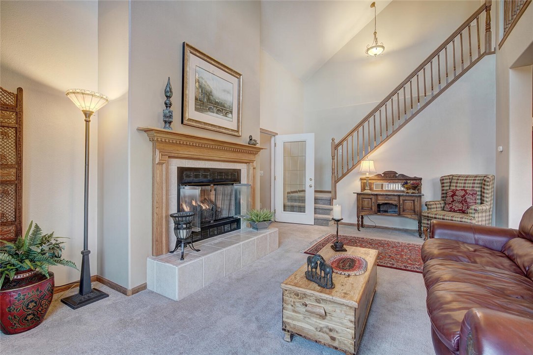 592 Ryan Gulch Road Silverthorne, CO 80498 - Photo 5 of 35 Relax in front of the fireplace after a day on the mountain.