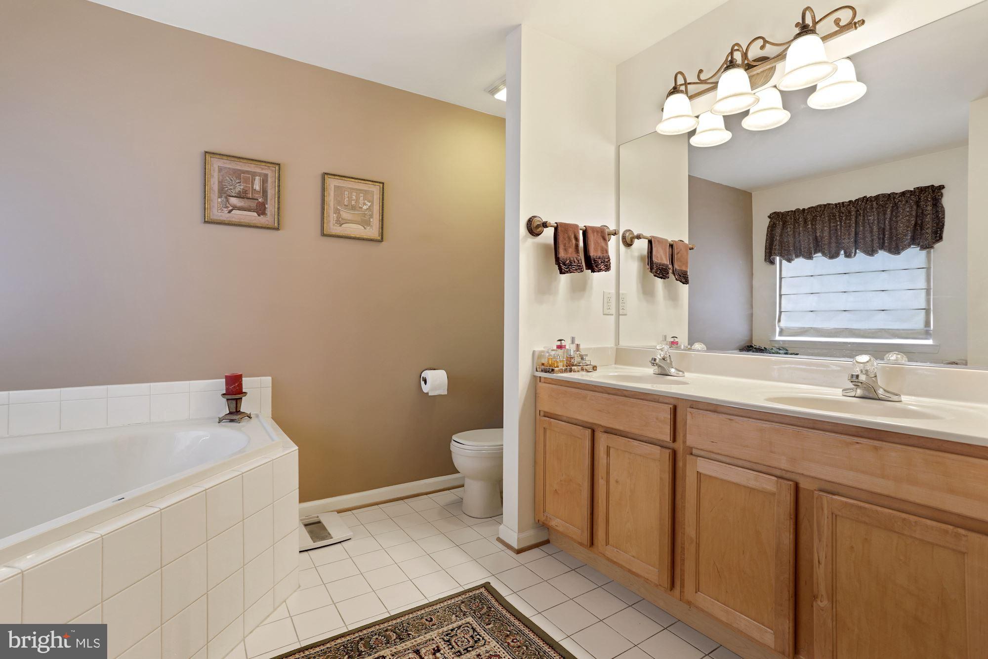 1418 Bush Road Severn, MD 21144 - Photo 23 of 44 En-Suite Primary Bathroom w/ Double Sinks