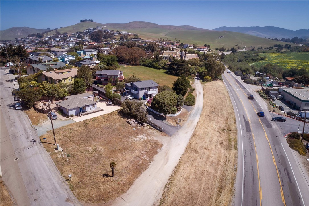 541 Atascadero Road Morro Bay, CA 93442 - Photo 13 of 13 an aerial view of a house with a mountain