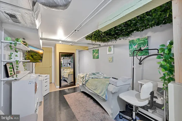 a view of a storage & utility room