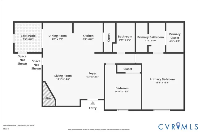 $225,000 | 404 Primrose Lane, Chesapeake, VA 23320