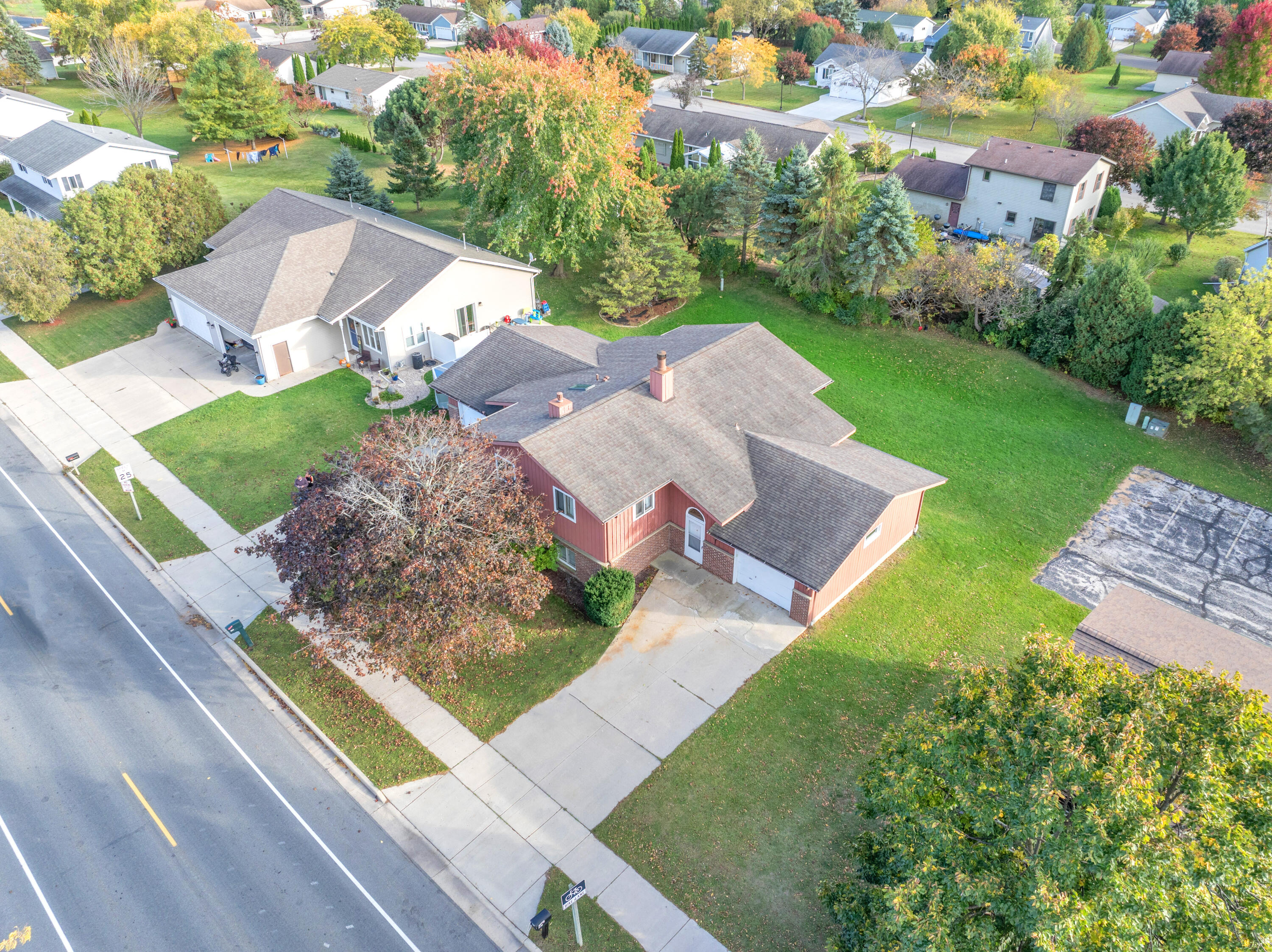 261 Main Street, Unit 263 Belgium, WI 53004 - Photo 27 of 34 Front Aerial 1-1