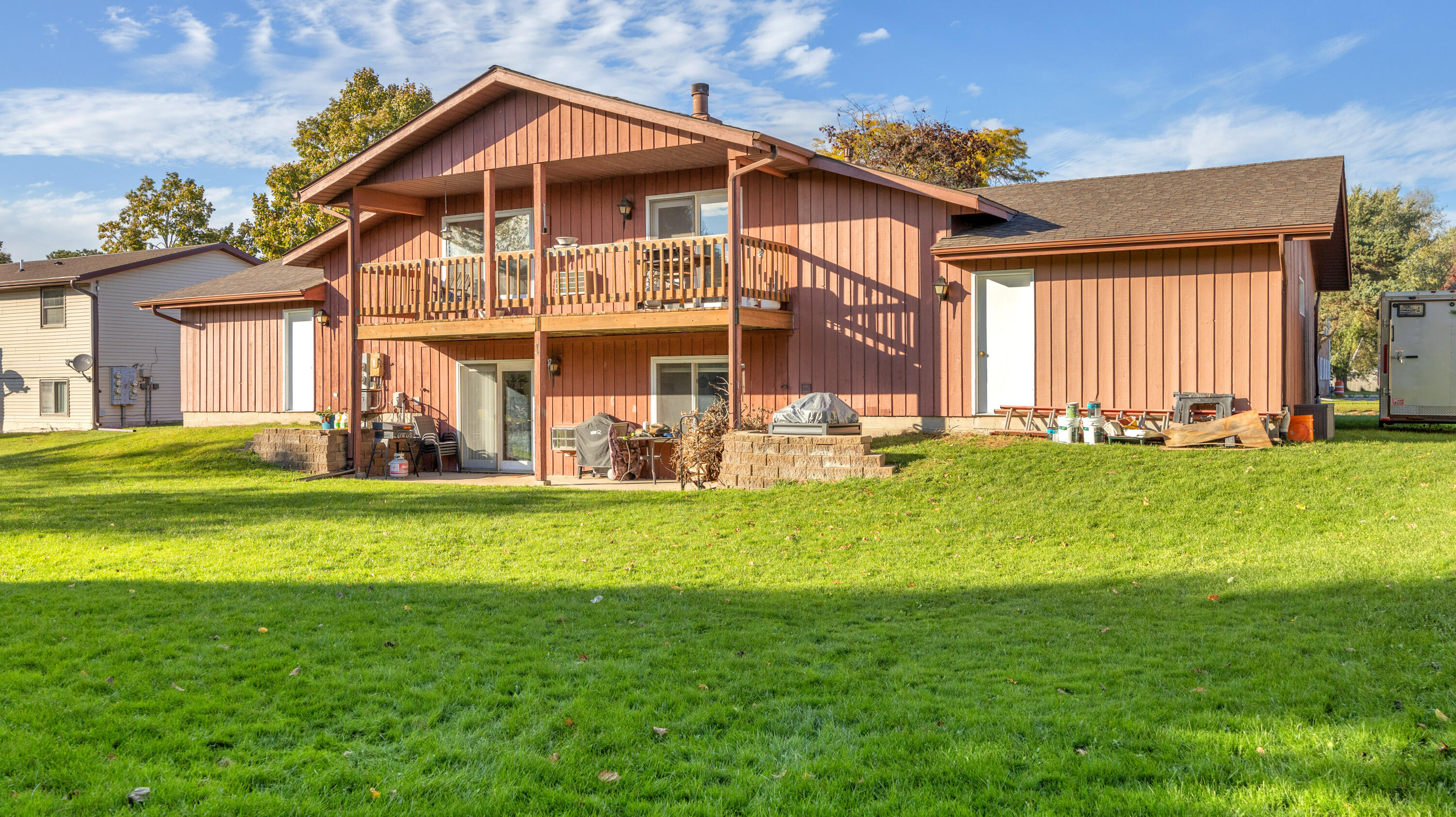 261 Main Street, Unit 263 Belgium, WI 53004 - Photo 28 of 34 Backyard 1-2