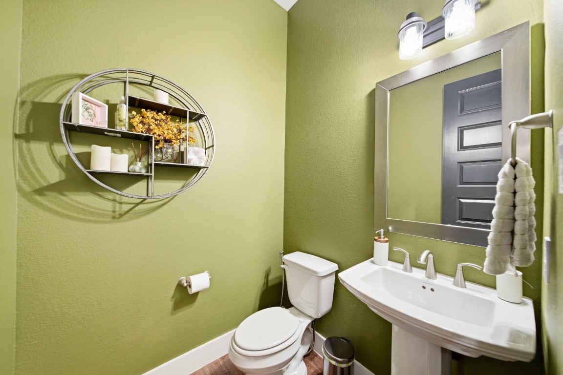 8902 Iron Forge Road Missouri City, TX 77459 - Photo 36 of 44 a bathroom with a sink and a mirror