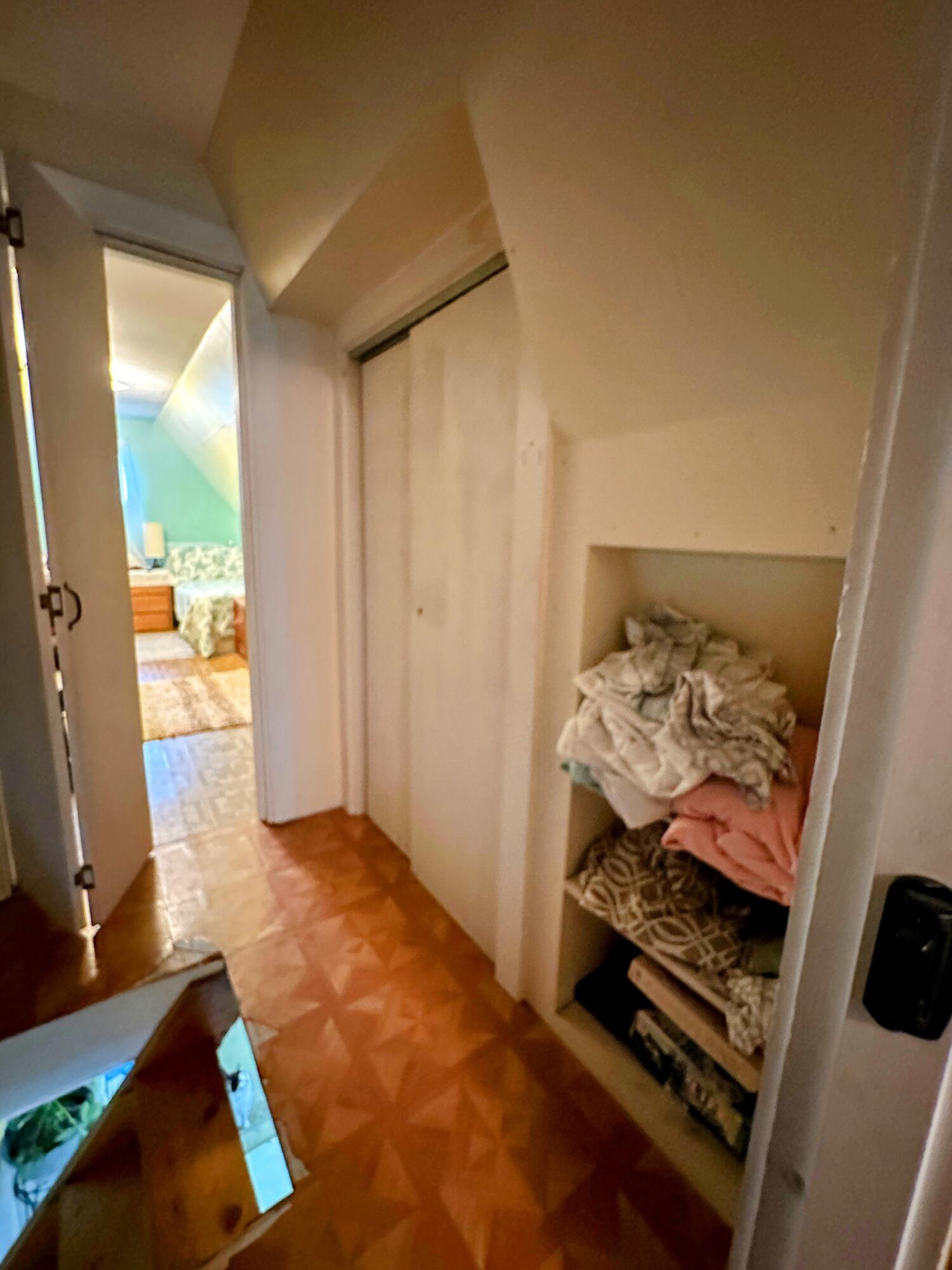 32 Dinsmore Lane Whiting, ME 04691 - Photo 21 of 29 Upstairs Hall. with Storage