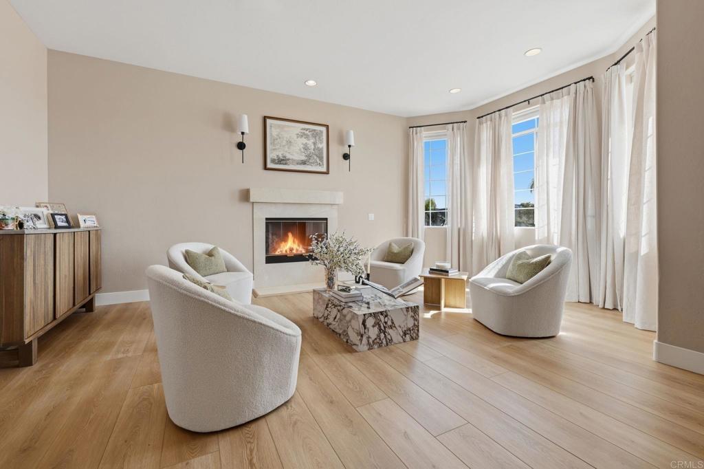 2852 Conestoga Court Alpine, CA 91901 - Photo 11 of 65 a living room with furniture and a fireplace