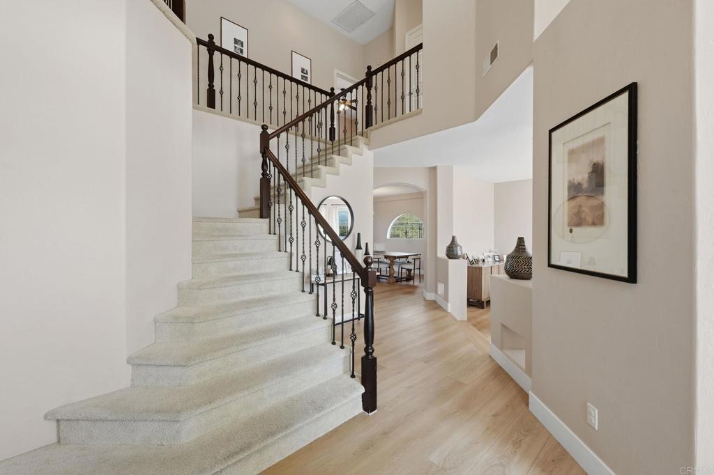 2852 Conestoga Court Alpine, CA 91901 - Photo 8 of 65 a view of entryway and hall with wooden floor