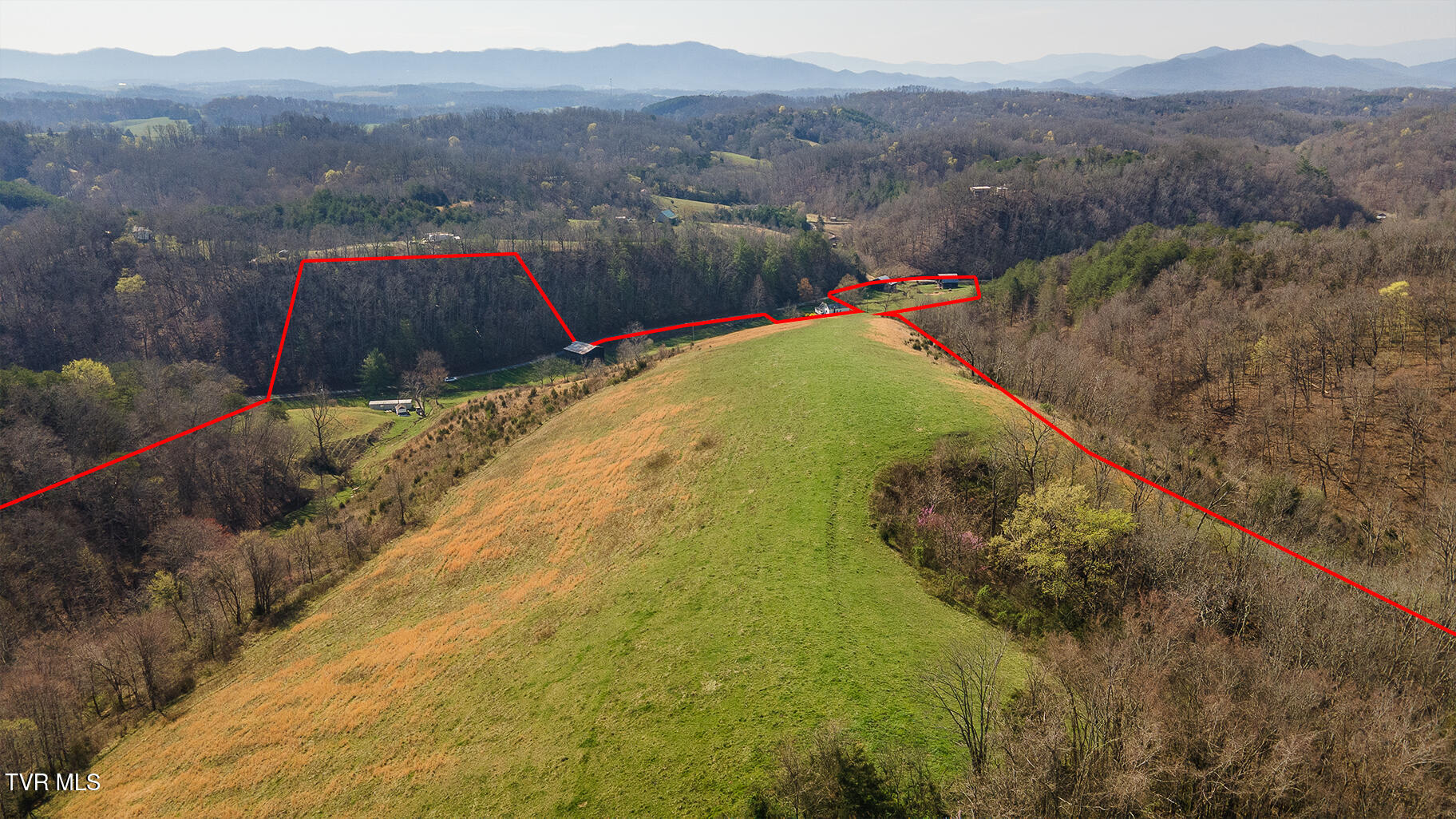 49.60 Looney Road Parrottsville, TN 37843 - Photo 10 of 56 Darbi-N-2555-Looney-Drive-Aerial_0342b