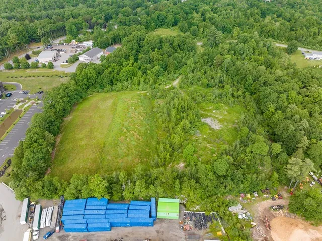 a view of an outdoor space and a yard