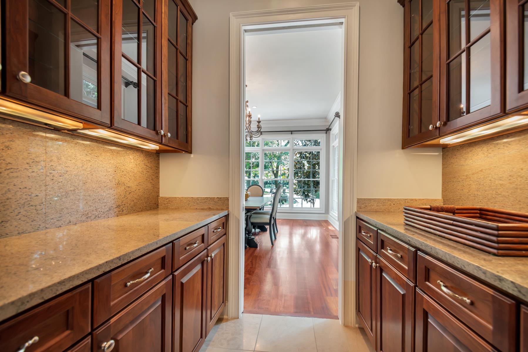 4006 Harding Place Nashville, TN 37215 - Photo 14 of 30 a kitchen with stainless steel appliances granite countertop a refrigerator and a stove