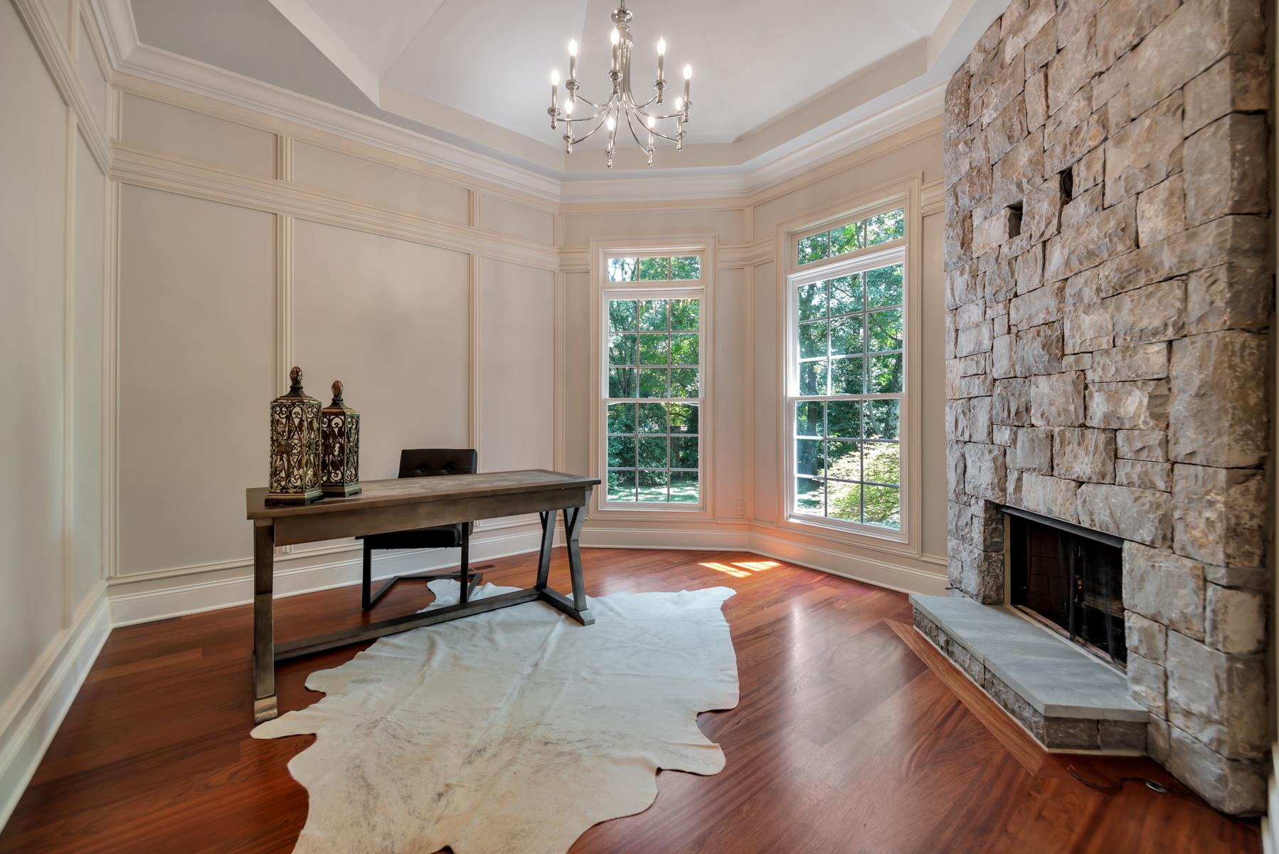 4006 Harding Place Nashville, TN 37215 - Photo 15 of 30 a view of a livingroom with furniture and a fireplace