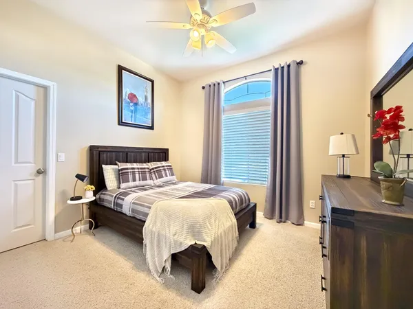 a room with storage and utility