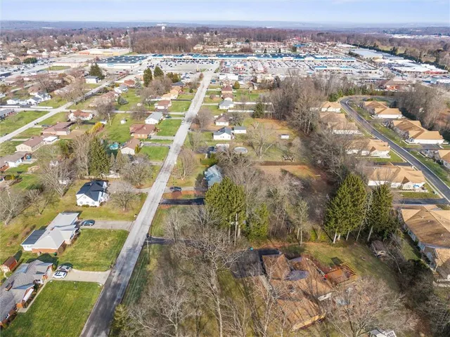 a view of a city with tall buildings
