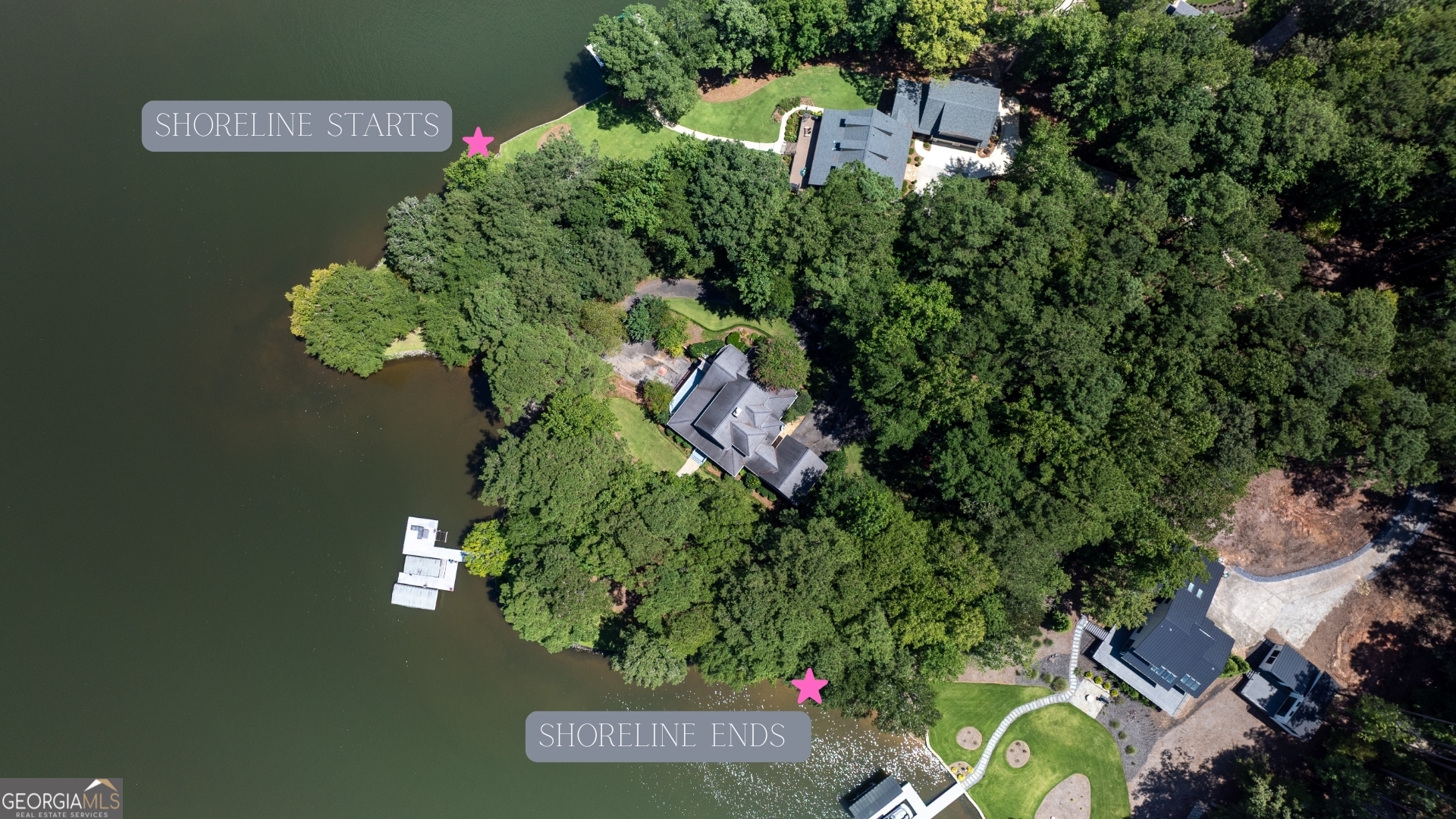 1010 Plum Orchard Road Greensboro, GA 30642 - Photo 8 of 85 an aerial view of a house with a yard basket ball court and outdoor seating