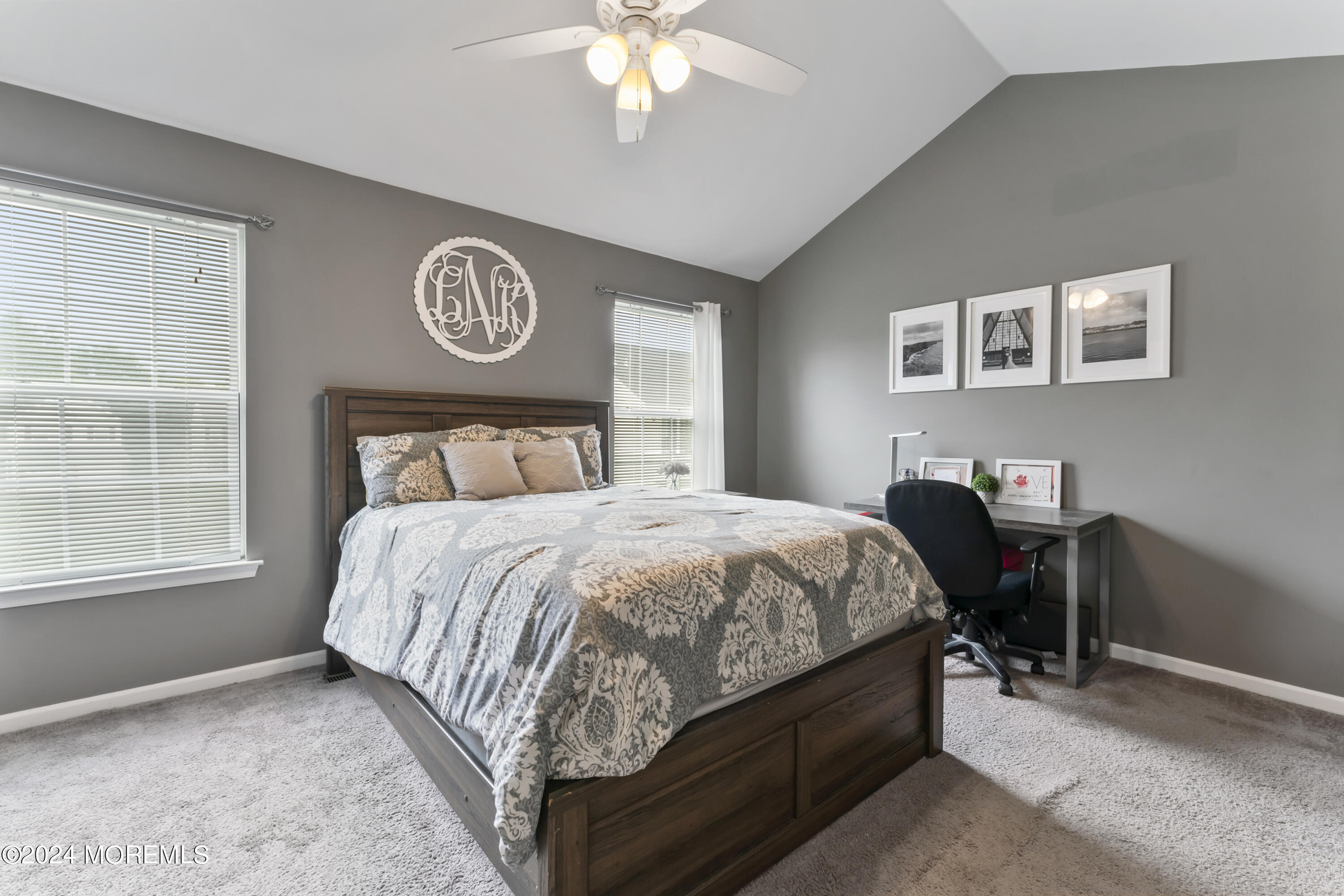 25 Sandstone Road East Windsor, NJ 08520 - Photo 16 of 33 a bedroom with a bed and a table