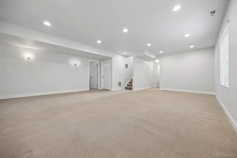 a view of empty room