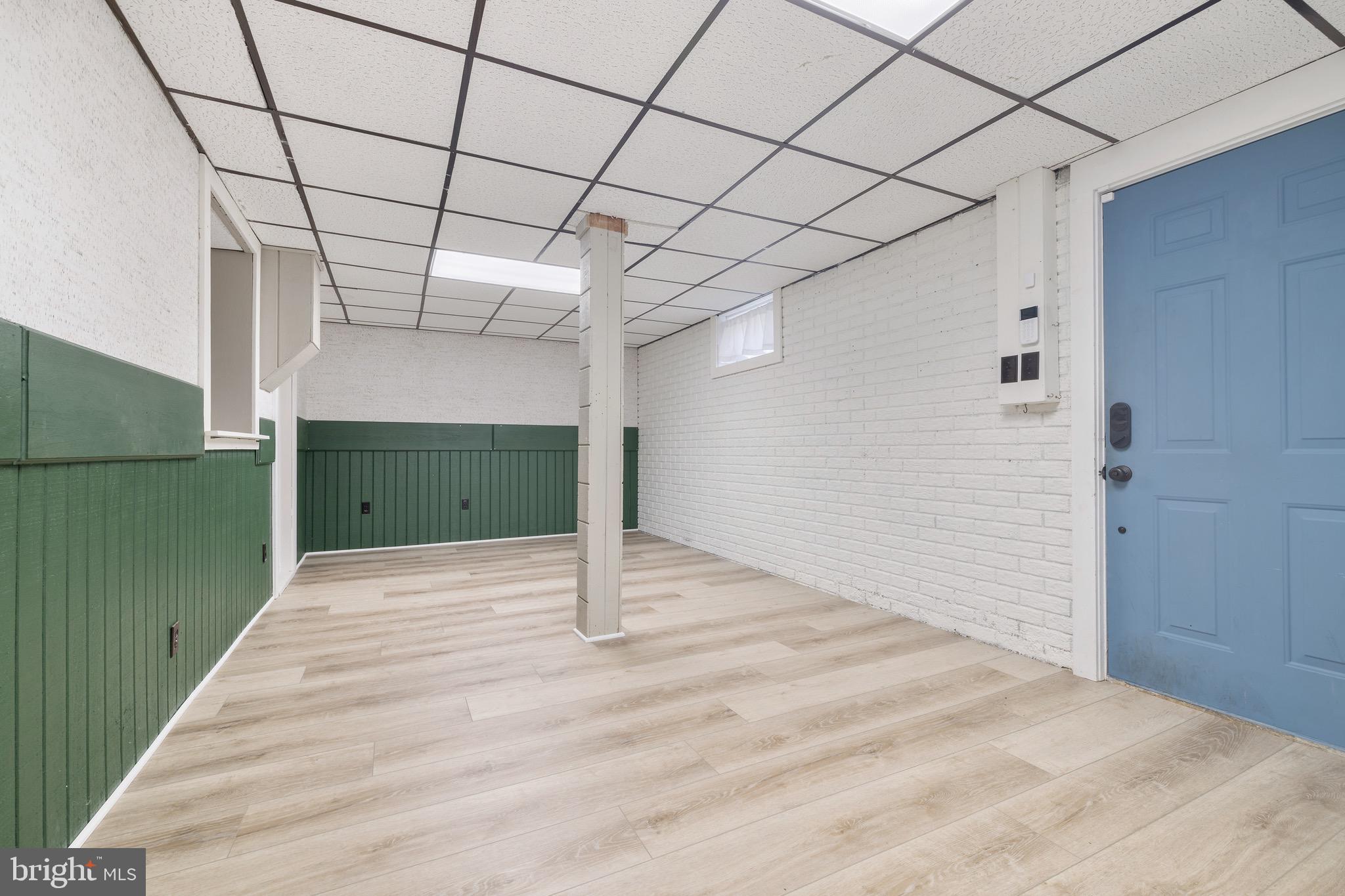 6402 Otis Street Cheverly, MD 20785 - Photo 33 of 52 a view of a room with a wooden roof