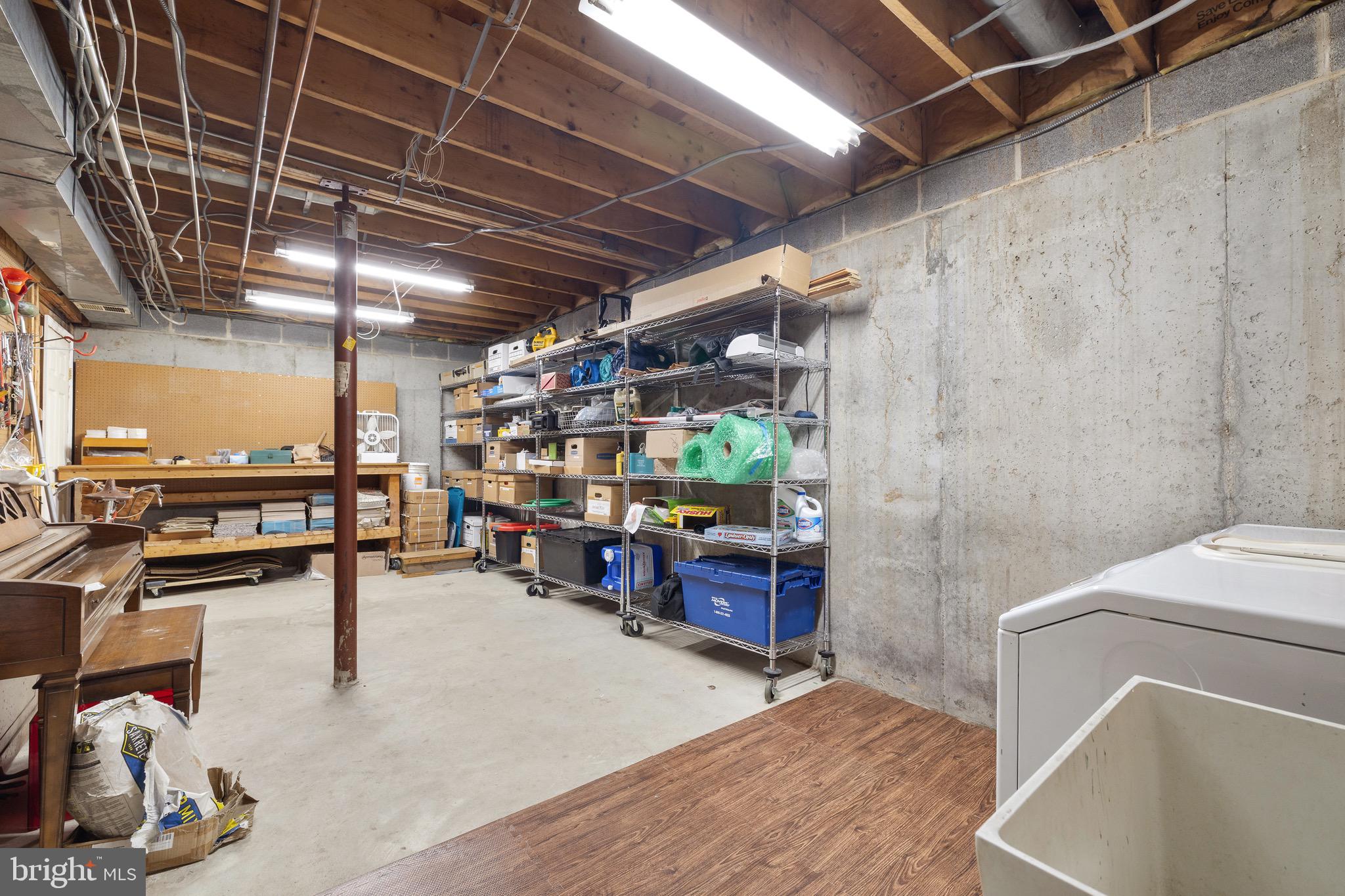 6402 Otis Street Cheverly, MD 20785 - Photo 42 of 52 a view of storage and utility room