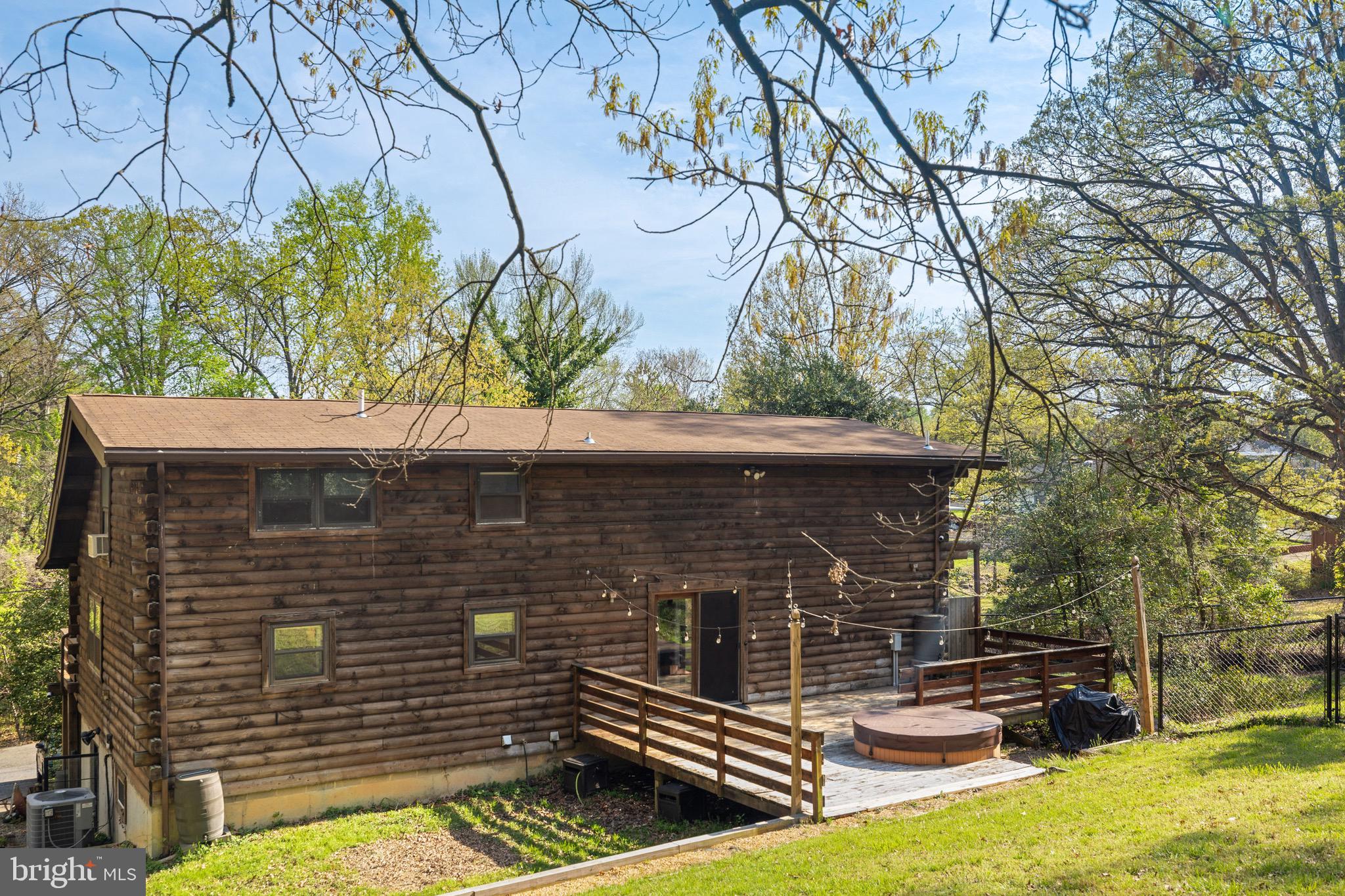 6402 Otis Street Cheverly, MD 20785 - Photo 48 of 52 a backyard of a house with barbeque oven