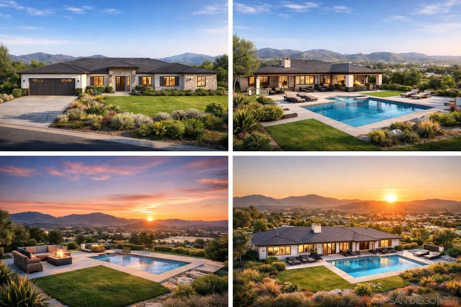 12901 Golden Way Poway, CA 92064 - Photo 7 of 8 Conceptual Single-Level Floor Plan