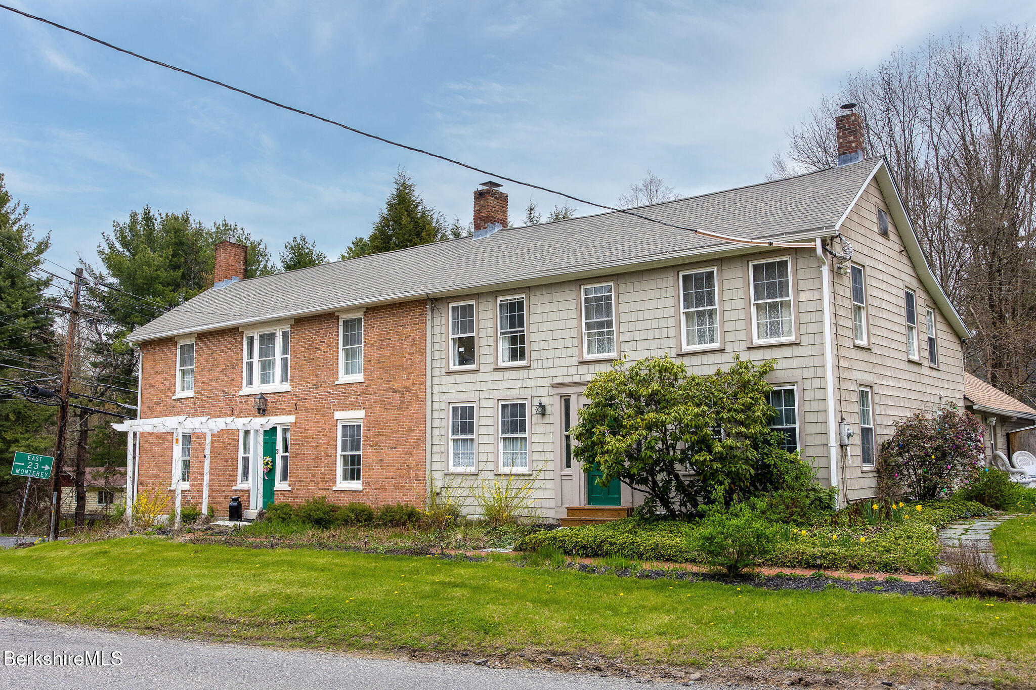 3 Lake Buel Road Great Barrington, MA 01230 - Photo 1 of 55 a front view of a house with a yard