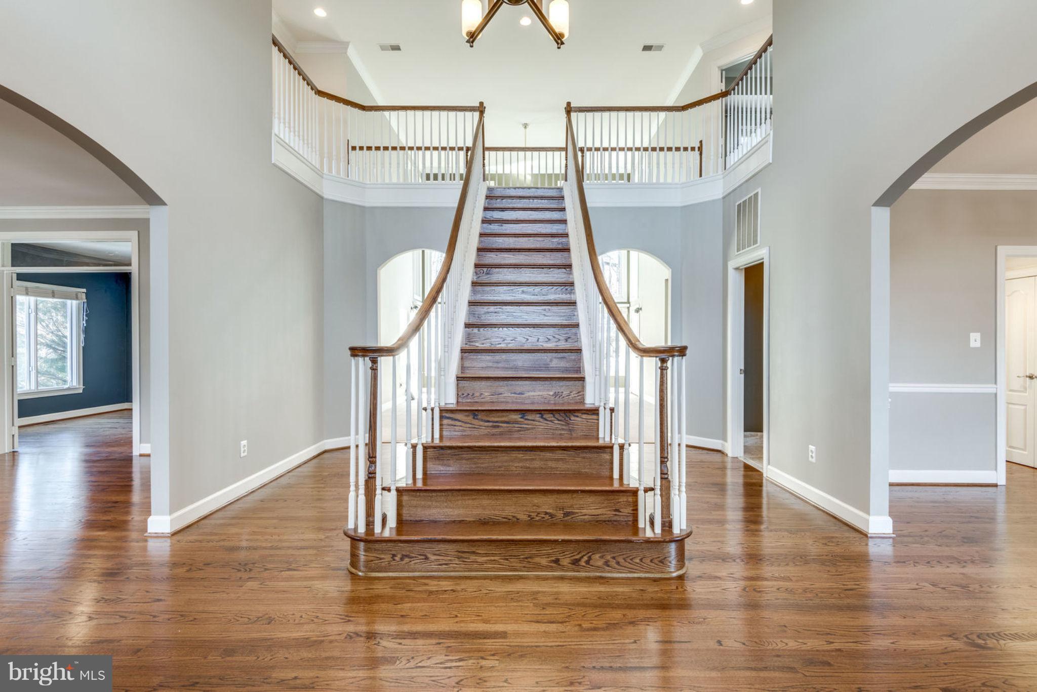 12029 Creekbend Drive Reston, VA 20194 - Photo 4 of 47 Elegant Entrance & Staircase