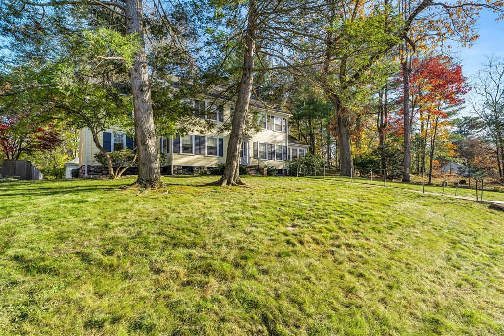 1066 Walnut Street Newton, MA 02461 - Photo 29 of 37 a view of a yard with large trees
