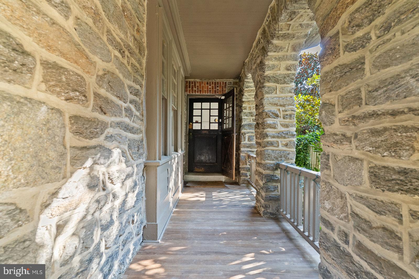 7209 Cresheim Road Philadelphia, PA 19119 - Photo 5 of 71 Front porch - entrance view