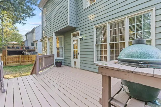 a house view with a seating space and garden view