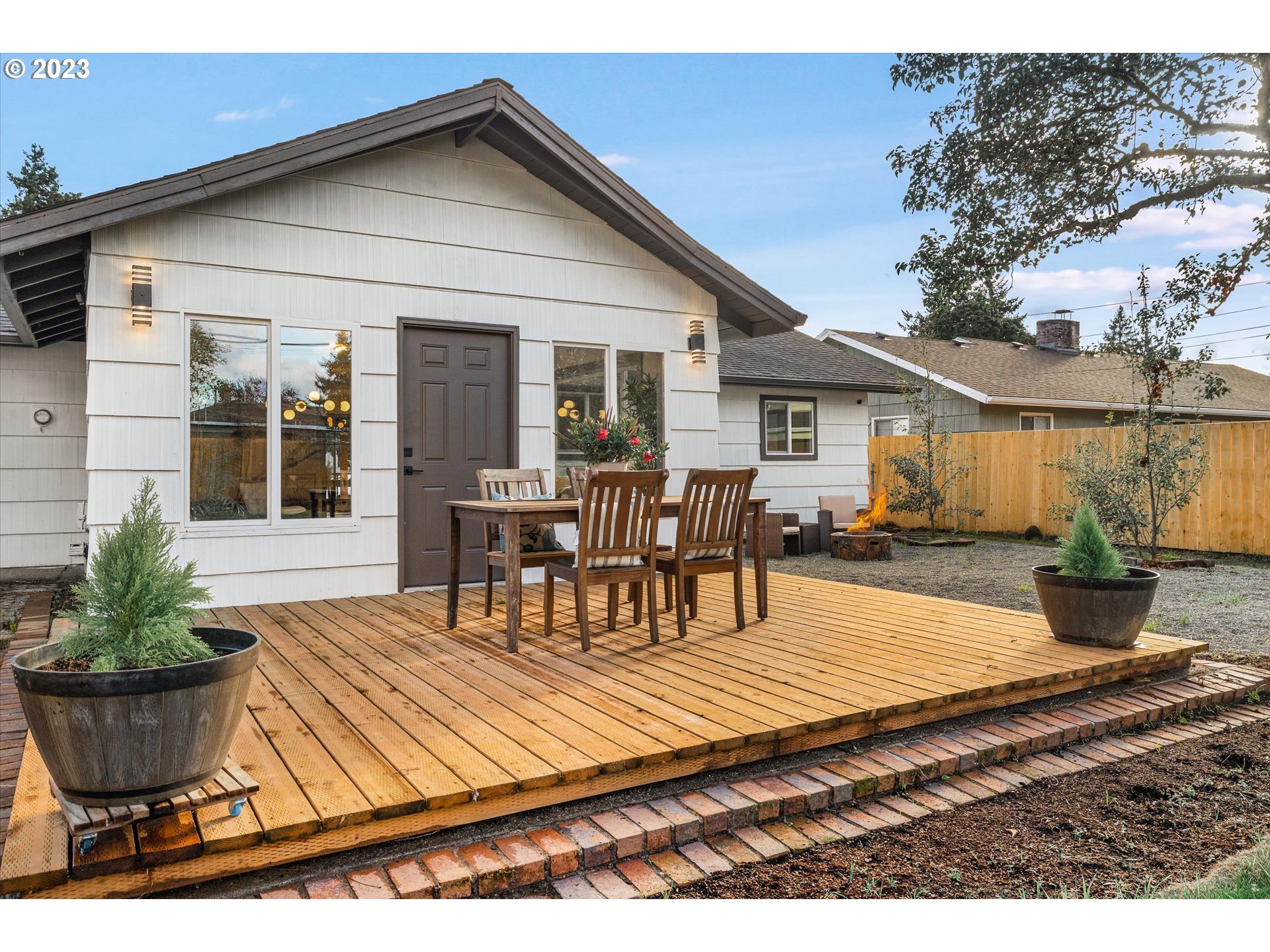 16331 Southeast Salmon Street Portland, OR 97233 - Photo 23 of 40 a view of a house with patio