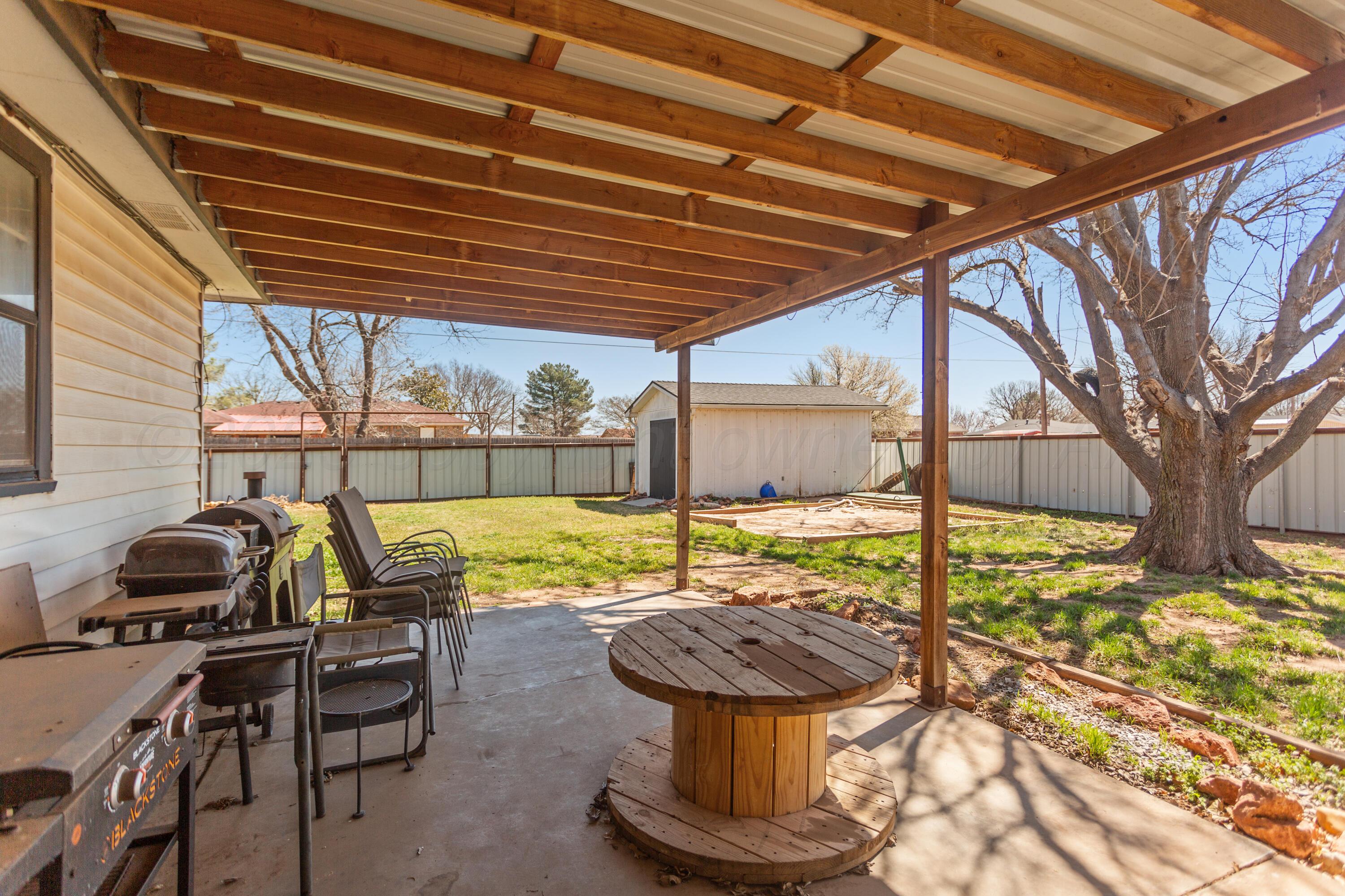 920 South Madden Street Shamrock, TX 79079 - Photo 33 of 39 a view of swimming pool with outdoor seating