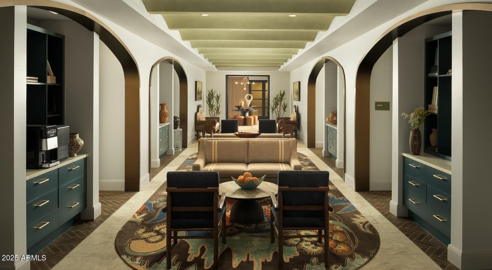 98 South River Drive, Unit C1 Tempe, AZ 85288 - Photo 19 of 20 a dining room with furniture and wooden floor