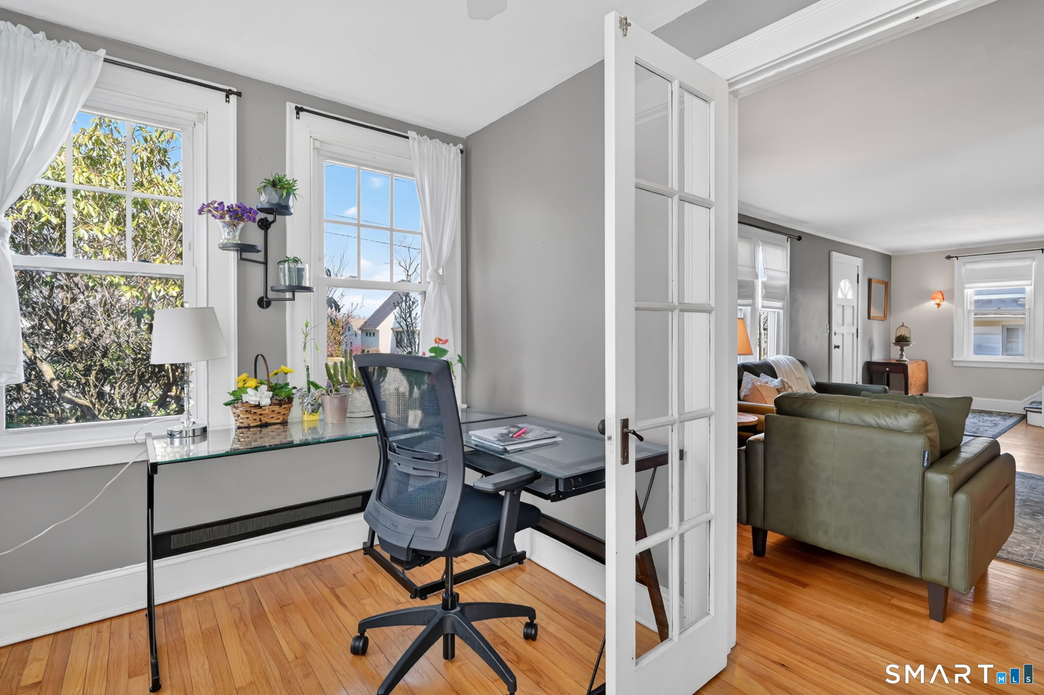 31 Somerset Street Wethersfield, CT 06109 - Photo 10 of 18 a view of a workspace with furniture and a window