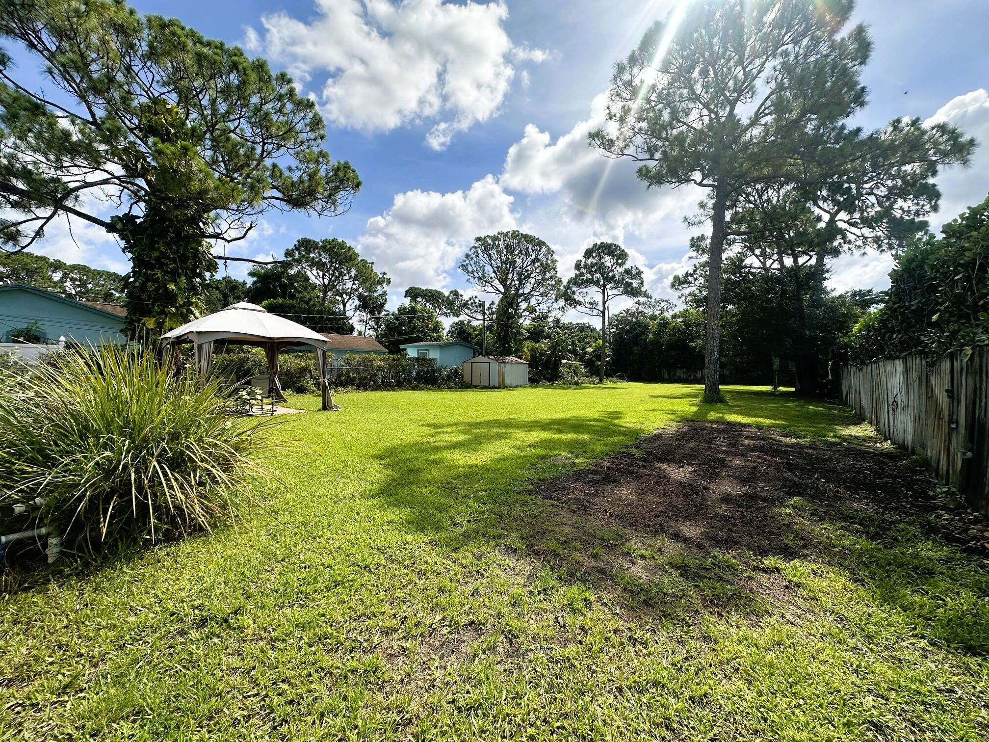 5586 3rd Road Lake Worth, FL 33467 - Photo 32 of 35 Fenced Backyard