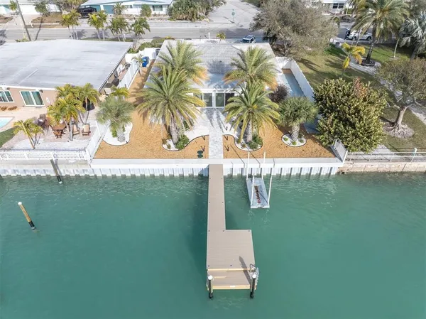 a view of a lake from a balcony