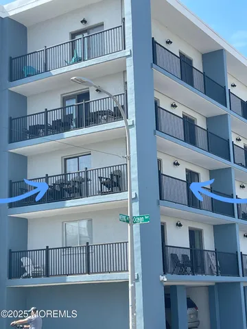 a view of a roof deck