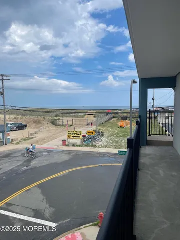 a view of city and ocean