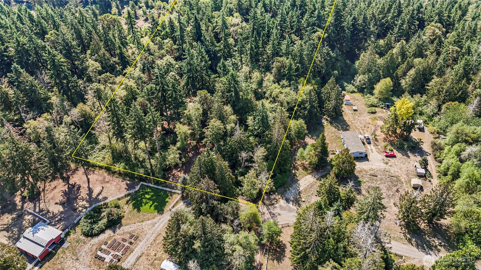 18220 70th St Court Southwest Longbranch, WA 98351 - Photo 2 of 21 a view of a tree in a garden
