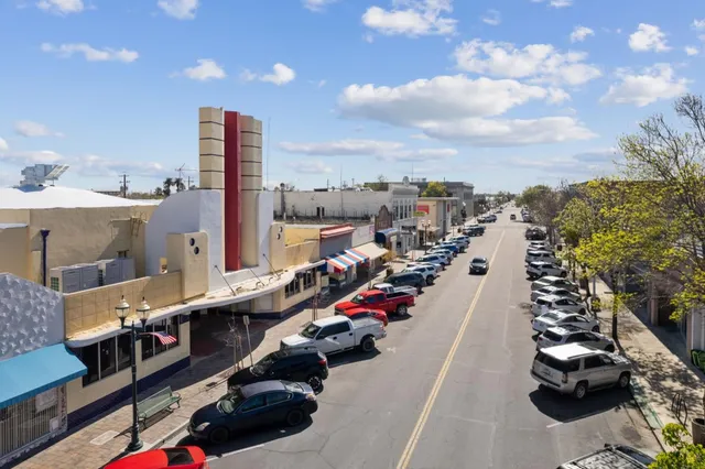 a city view with lot of items