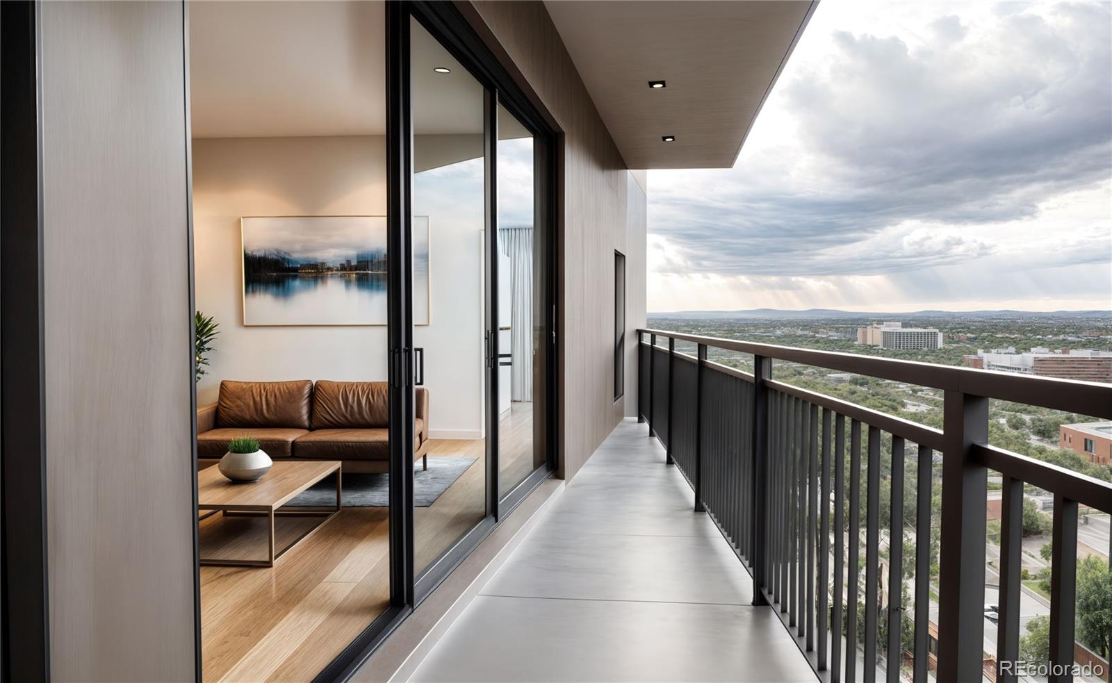 1643 Boulder Street, Unit 210 Denver, CO 80211 - Photo 12 of 17 a view of a balcony