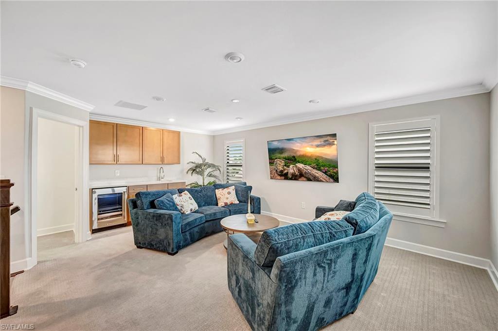 9574 Everglades Boulevard North Naples, FL 34120 - Photo 30 of 45 Loft with access to Walk-In Storage Closet