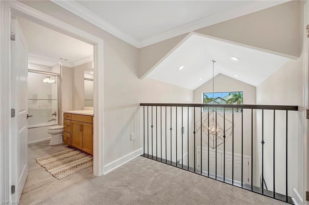 9574 Everglades Boulevard North Naples, FL 34120 - Photo 37 of 45 Loft overlooking Foyer