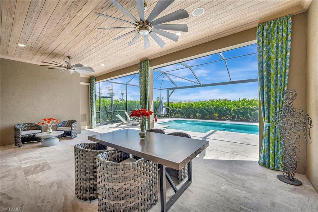 9574 Everglades Boulevard North Naples, FL 34120 - Photo 38 of 45 Screened Patio/Pool Deck