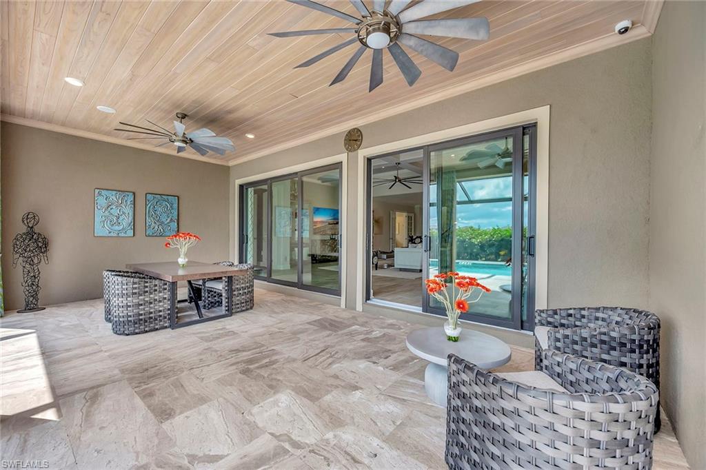 9574 Everglades Boulevard North Naples, FL 34120 - Photo 39 of 45 Covered Screened Patio