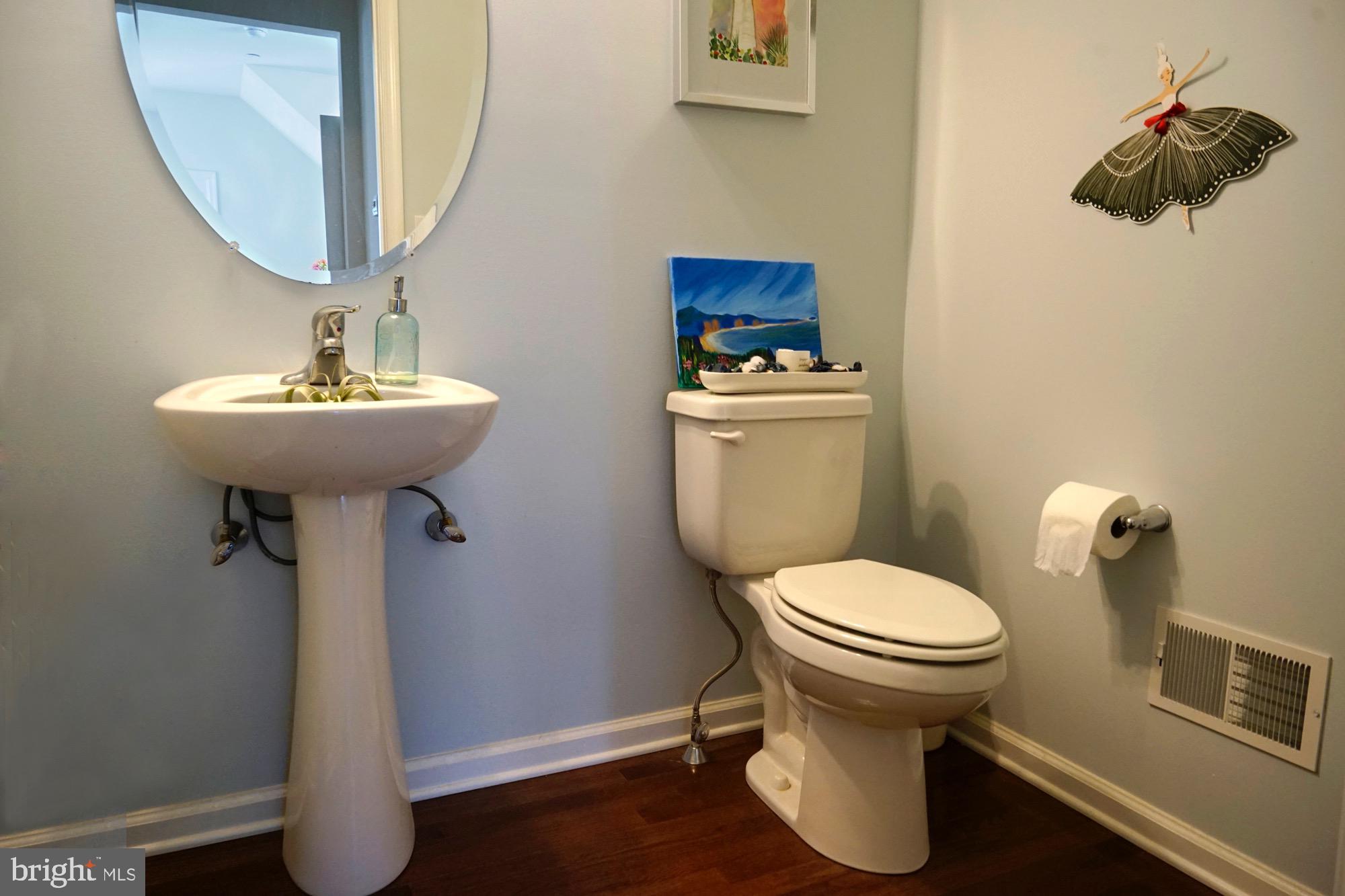 29 Chasmere Drive Kennett Square, PA 19348 - Photo 11 of 21 a bathroom with a sink toilet and a mirror