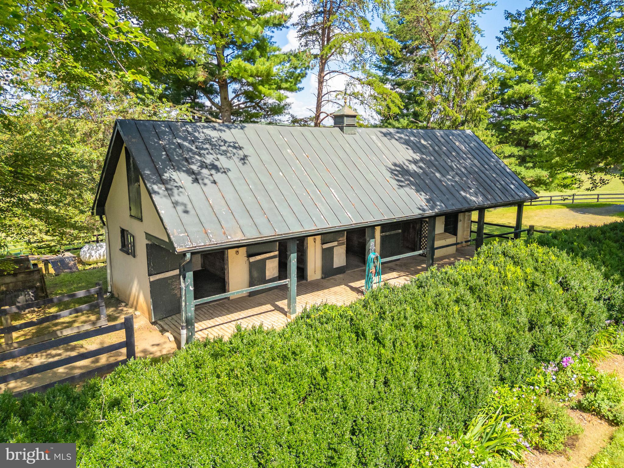 3418 Halfway Road The Plains, VA 20198 - Photo 60 of 106 an aerial view of a house with a yard table and chairs