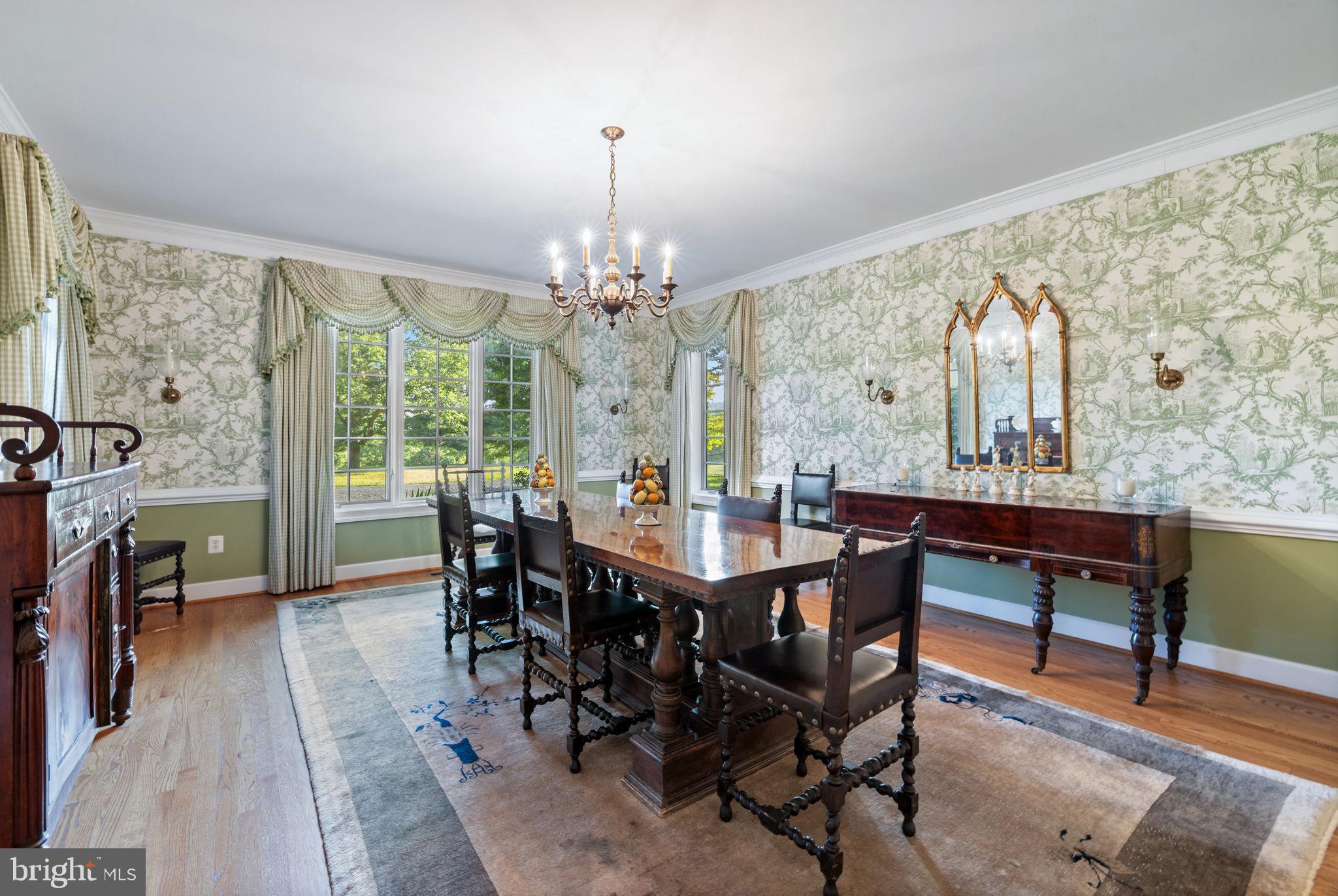 3418 Halfway Road The Plains, VA 20198 - Photo 8 of 106 a view of a dining room with furniture window and outside view