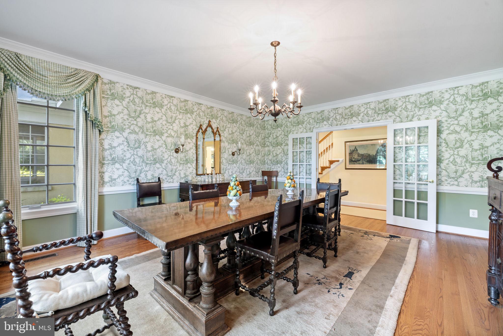 3418 Halfway Road The Plains, VA 20198 - Photo 9 of 106 a view of a dining room with furniture window and wooden floor
