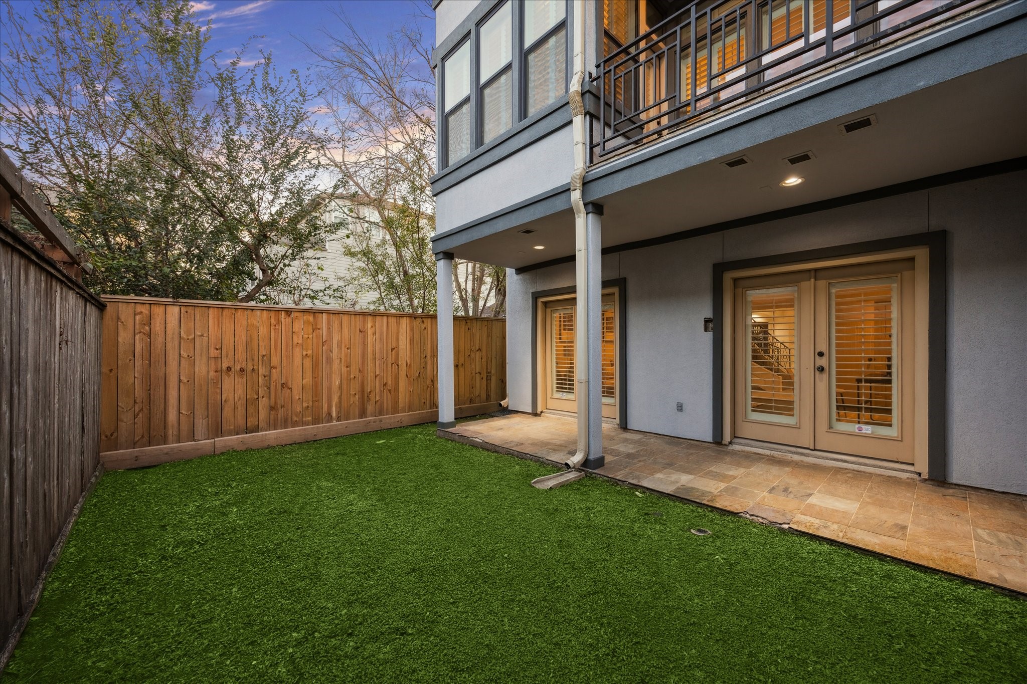 4226 Law Street, Unit B Houston, TX 77005 - Photo 30 of 32 a view of a house with backyard and garden
