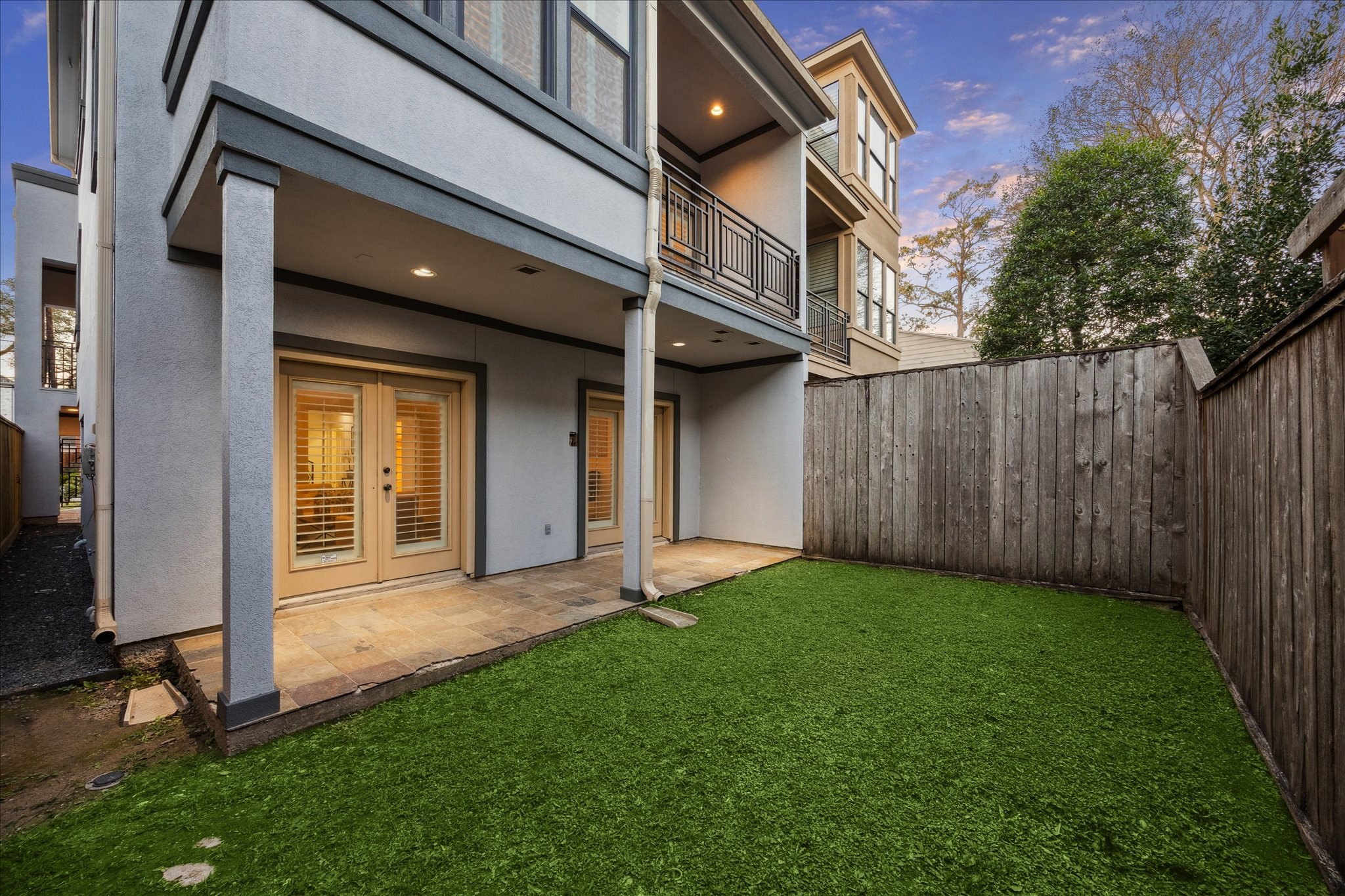 4226 Law Street, Unit B Houston, TX 77005 - Photo 31 of 32 a view of a back yard of the house